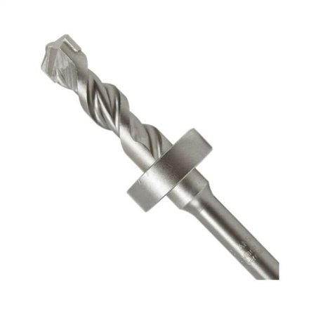 LACKMOND Beast Masonry Drill, 12 in, 1316 Cutting Depth, 2 Flutes, 1316 Flute Length, SDS Plus Shank, Ap STOP121316